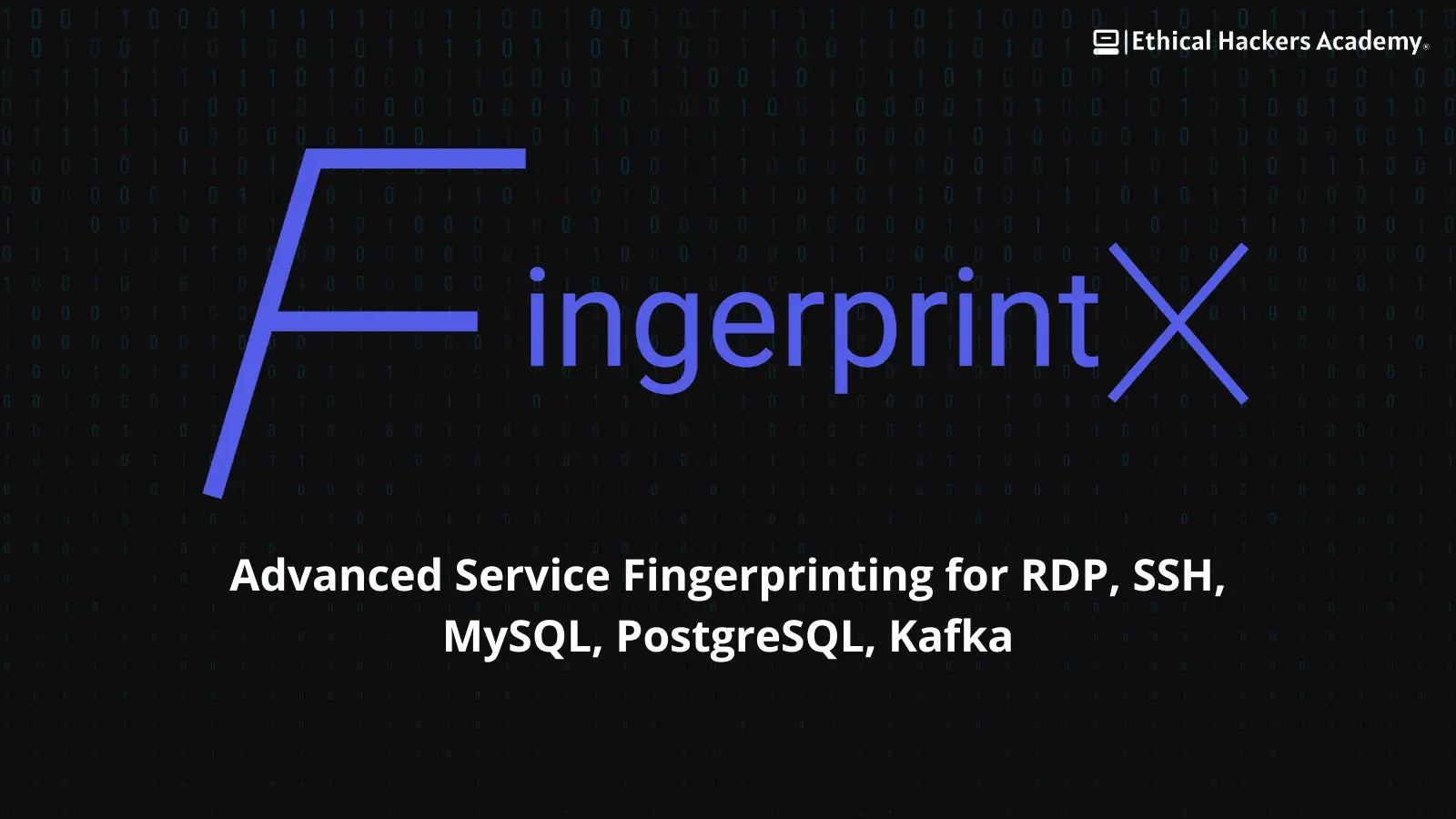 Fingerprintx - Service Fingerprinting for RDP, SSH, MySQL, PostgreSQL ...