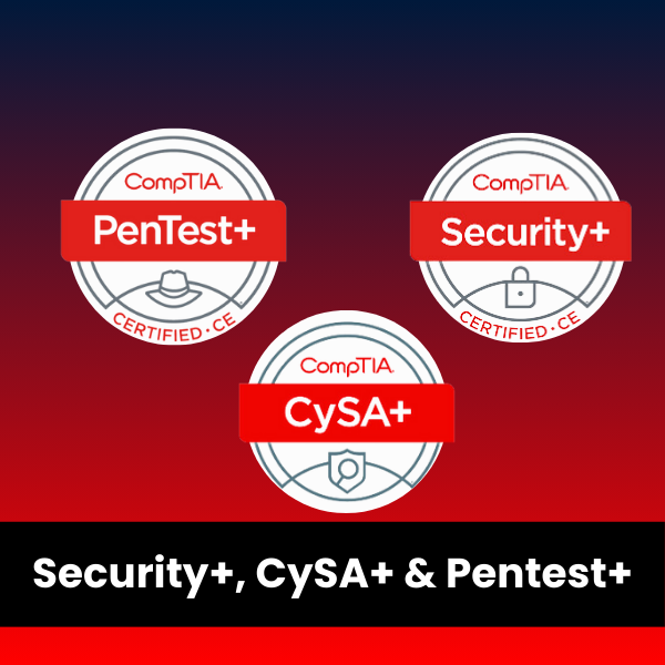 Complete CompTIA Security Bundle - Security+, CySA+ & Pentest+ ...