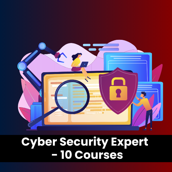 Master Level All in one Bundle Course to Become a Cyber Security Expert - 10 Courses